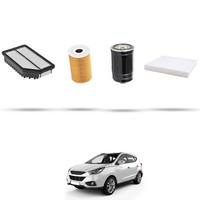 Hoffcar Wartungsset - 4 Filter FüR Hyundai IX35 2.0 Crdi 135KW Ab 2010
