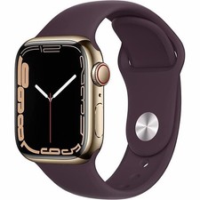 Apple Watch Series 7 Gold Stainless Steel 45mm Cellular unlocked 