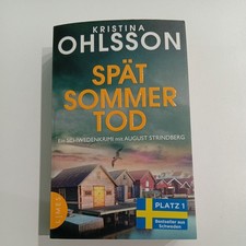 Spätsommertod: Ein Schweden-Krimi mit August Strindberg ... | Buch | Zustand gut