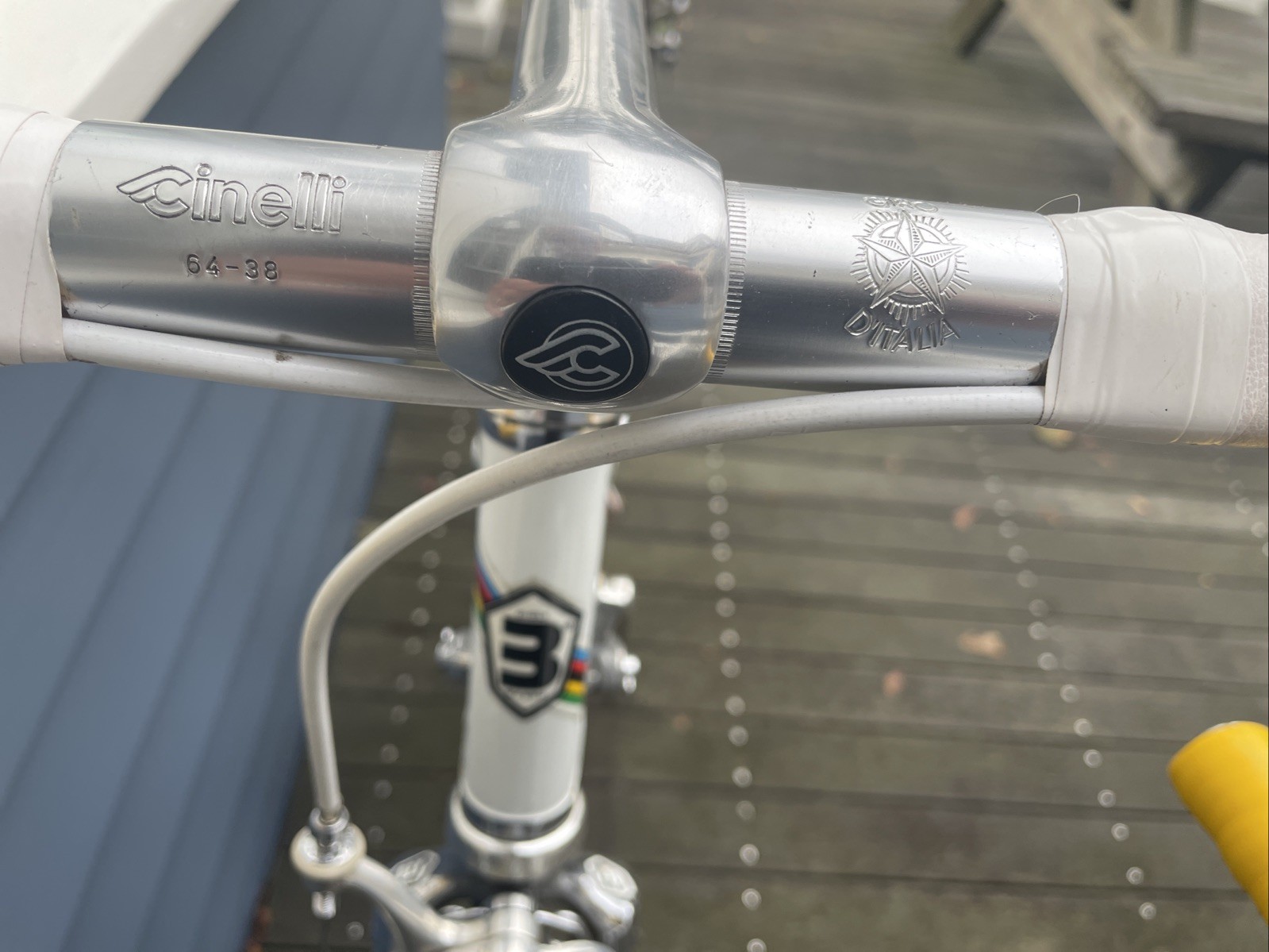 1988 Lighly Used BASSO LOTO Bicycle • SLX • Early Campagnolo C-Record • 55cm.