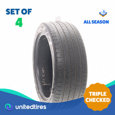 Set Of 4 Used 27545r22 Continental Crosscontact Rx Lr 115w - 5.532