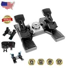 Logitech G Pro Flight Pedals USB PC Windows Realistic Control