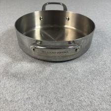 Williams Sonoma Hestan 3 QT Casseruola Pentola Acciaio Inox 9,5' Italia Senza Coperchio