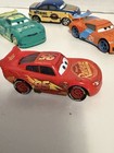 Disney Pixar Cars Diecast Lot of 6 Lightning McQueen Rev N Go Blink Official — photo 3