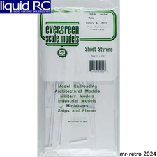 Evergreen Scale Models 9002 Styrene Sheet Odds and ends 8 oz shape assortment