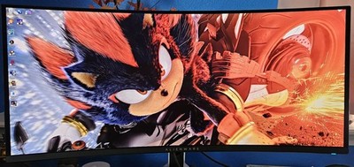 Dell Alienware AW3423DW 34'' Curved QD-OLED Monitor 3440x1440 READ DESCRIPTION