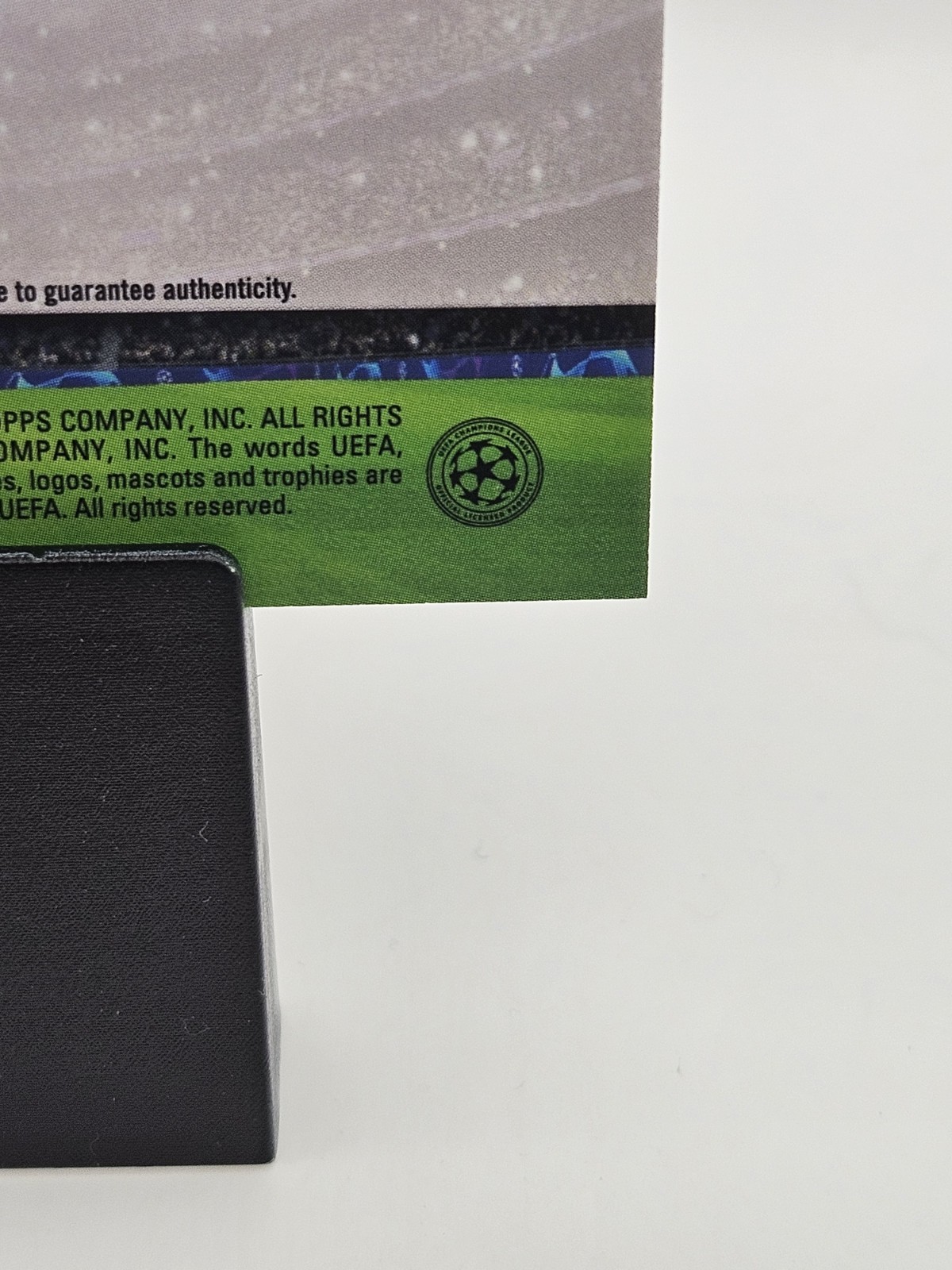 2021-22 Topps UEFA Champ |  Vini Jr #US-V | ULTIMATE STAGE AUTOS | GOLD /50 (AU) view 10