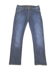 Jacob Cohen Jeans Mens 34*29 Blue Slim Comfort Stretch Luxury Hand Made in Italy