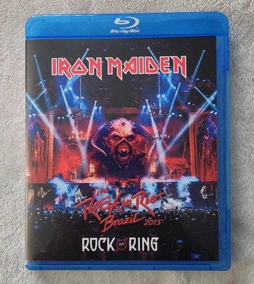 IRON MAIDEN Live Rock In Rio 2013 + Rock Am Ring 2014 (BLU-RAY) - Image 1 of 4
