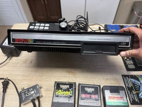 CBS Colecovision Console And Games, Power Supply , Untested