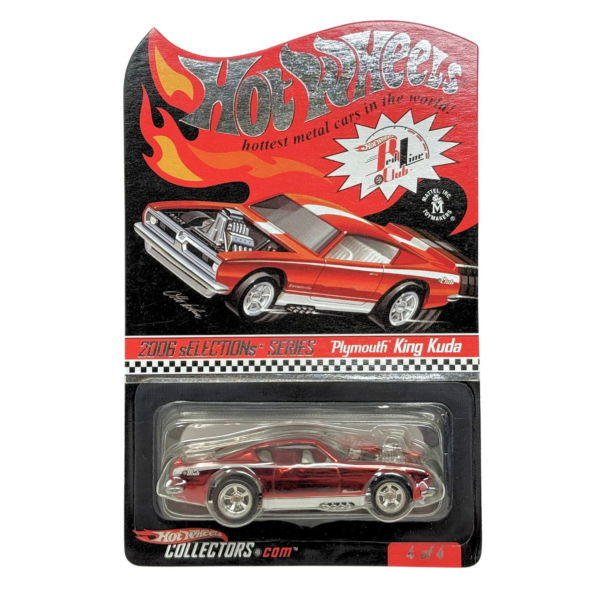 Hot Wheels RLC Red Line Club 2006 Selections Plymouth King Kuda 1