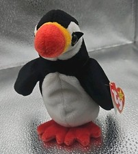 Puffer Toucan Beanie Baby. 1997. P.E. Pellets