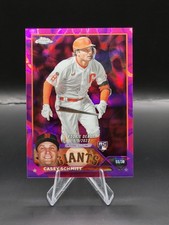 2023 Topps Chrome Update Casey Schmitt Purple Lava  /299 SF Giants #USC134