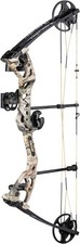 Bear Archery Limitless Dual Cam Compound Bow - Includes Quiver, Sight and Rest,