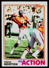 1982 Topps #82 Craig Morton - VG