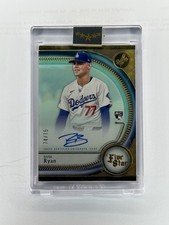 2025 Topps Five Star MLB Autograph Aqua9/75 River Ryan RC Dodgers  FSA-RR
