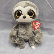 TY Beanie Boos 6" DANGLER the Sloth Plush Stuffed Animal Toy Ty Heart Tags