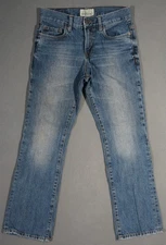 WG11425 *AEROPOSTALE* DRIGGS BOOT CUT, SLIM FIT MENS JEANS 27/28 (msr 28"x27.5")