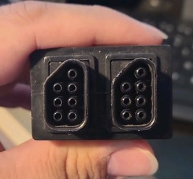 Nintendo NES Four Score Turbo 4 Player Wired Controller Adapter UNTESTED