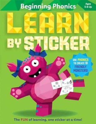 Learn by Sticker: Beginning - Paperback, by Workman Publishing - Very Good