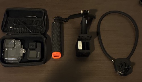 GoPro HERO9 Black Accessory Bundle w/ Case, Floating Grip, Strap