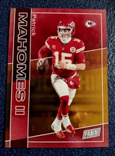 PATRICK MAHOMES 2025 NATIONAL SILVER PACK #/199 Kansas City Chiefs KHH 