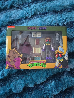 SPLINTER vs BAXTER NECA Teenage Mutant Ninja Turtles  Action Figure