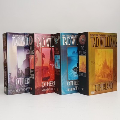 Tad Williams Otherland 1st Editions 4 Hardcover Book Bundle Lot