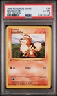 POKEMON CARD 1999 PSA 6 EX Near Mint 1ST edition base set  #28 Growlithe