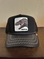 Goorin Bros Adult: The Farm Animal Trucker Hat "Monster" T-Rex Tyrant King Limit