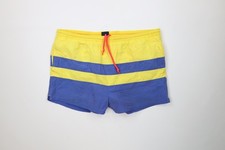 Vintage 90s Woolrich Mens XL Distressed Color Block Lined Shorts Swim Trunks