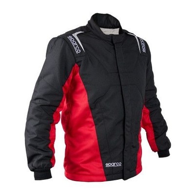 Sparco BRS0054U0K12064 Driving Jacket Stint SFI 3.2A/5 Black/Red 2X-Large