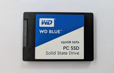WD Blue 250GB PC SSD, SATA 3, 2,5 Zoll 2,5'' Interne SSD (WDS250G1B0A)
