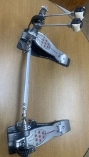 Pearl Red Line Eliminator Double Bass Drum Duel Chain Drum Pedals 