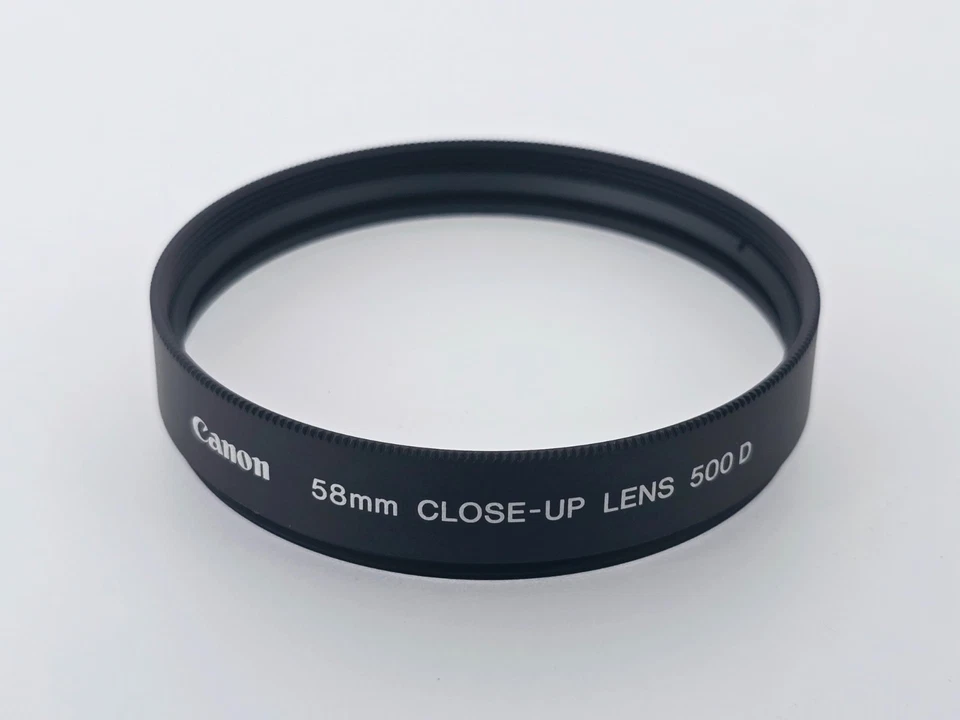 🌸[MINT] Canon 58mm Close-up Lens 500D Macro Filter for EF FD Lens From Japan - Image 2 of 4