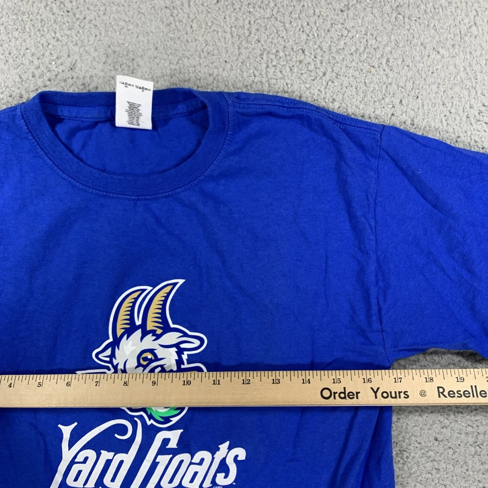 CAMISETA HARTFORD YARD GOATS NEGRA GRÁFICA LIGAS MENORES CAMISETA JUVENIL GRANDE 2015 Foto 2 de 4