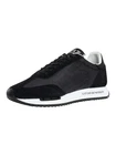 EA7 Men's Big Logo Mesh Trainers, Black
