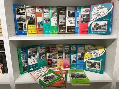Middleton Press Railway Books Vic Mitchell HC Illustrated History UK Train Lines