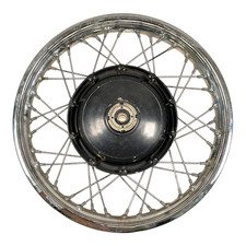 Felge Vollnabe Tourist schwarz Original Gebraucht Ural 650 Dnepr K750 M72 CJ750