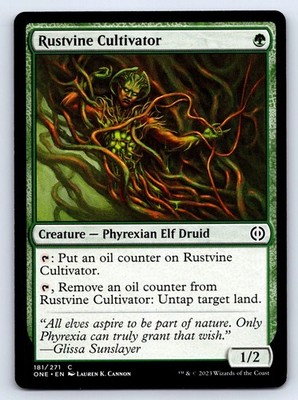 Rustvine Cultivator C Phyrexia: All Will Be One 181 LP