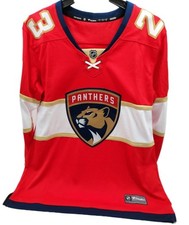NWOT Men's LG Fanatics Verhaeghe Red FL Panthers Home Breakaway Jersey (#J2-D4)
