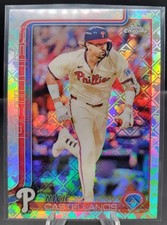 2025 Topps Chrome - Nick Castellanos #226 Logofractor Edition Phillies