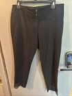 Women's A. Byer Size 13- Black Dress Pants w/ Tall Waistband — photo 1