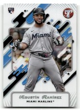 2025 Topps Pristine Agustín Ramírez #122 Refractor RC Miami Marlins
