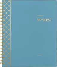 2025 Planner, Weekly & Monthly, 8-1/2" X 11", Large, Workstyle Classic, Seaside 