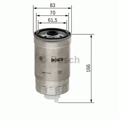 (10 pack) BOSCH CAR FUEL FILTER N4310 - 1457434310