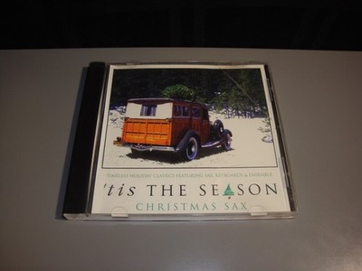 Christmas Sax 'tis THE SEASON CD Holiday Jazz Smooth Compass O Christmas Tree