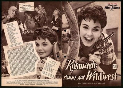 Filmprogramm IFB Nr. 3329, Rosmarie kommt aus Wildwest, Oskar Sima, Adrienne Ge 