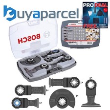 Bosch 2608664131 5 Piece Starlock Best of Cutting Multi Tool Blade Set + Case