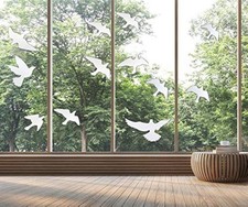 Anti-Collision Window Bird Stickers Decals Glass Door Protect and Save Bird S...